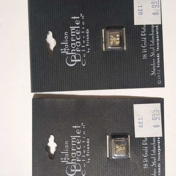 Italian Charm Bracelet Collection By Friends Charm Lot of 12 - Picture 7 of 9